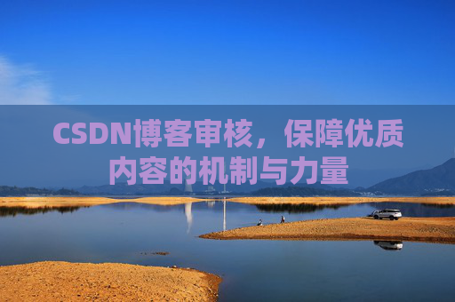 CSDN博客审核，保障优质内容的机制与力量